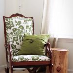re-upholstered rocking chair- I have one from family, want to make .