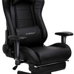 Amazon.com: Cyrola Large Gaming Chair with Footrest High Back .