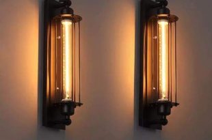 Industrial Style Vintage Bar Wall Lamp – Warm