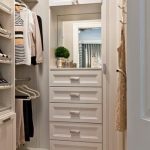 nice-small-walk-in-closet-white-chocolate-textured-melamine .