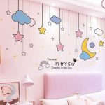 Bedroom Wall Stickers Living Room Background Wall Decoration Wall .