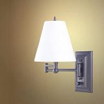 Oil Rubbed Bronze Wall Mount Swing Arm Reading Bedside Lamp .