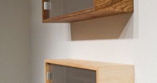 Wall Mounted Bookshelves With Doors | Wall mounted kitchen shelves .