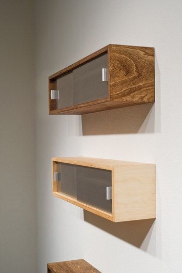 Wall Mounted Bookshelves With Doors