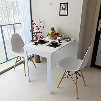 Amazon.com: Isasar Wall Mounted Folding Table Space Saver Fold Out .
