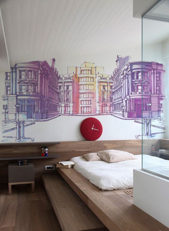 60 Awesome Wall Murals Ideas For Various Spaces - DigsDi