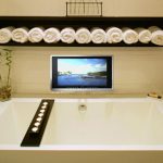 Wireless Waterproof TV from Luxurite - a Mirror TV as we