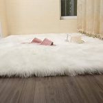 Amazon.com: wendana Faux Fur Rug Sheepskin Area Rugs Silky Shag .