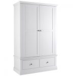 Debenhams White 'Oxford' double wardrobe with drawers | Debenhams .