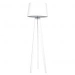 White Wooden Tripod Floor Lamp - https://www.otoseriilan.com in .