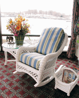 Wicker Rocker Cushions | Wicker rocker, Dining room chair cushions .