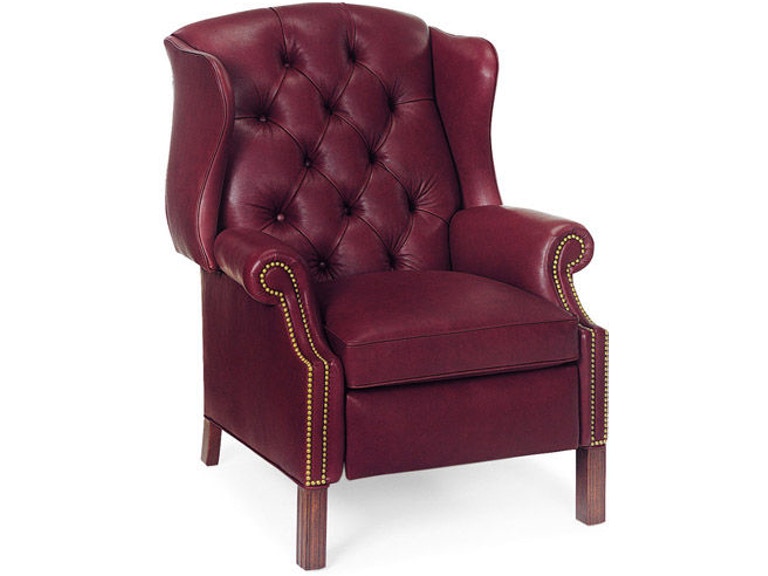 Hancock and Moore Living Room Browning Tufted Wing Chair Recliner .