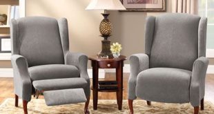 Wingback Recliner Chair Slipcovers | Slipcovers for chairs, Wing .