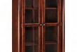 Wood Bookcase With Glass Doors - Ideas on Fot