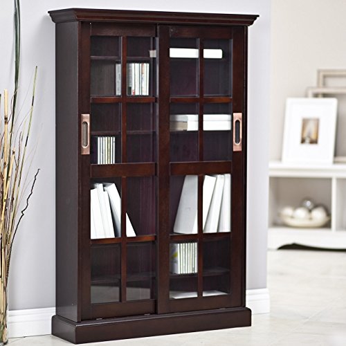 Top 12 Bookcases With Glass Doors of 2018 That You'll Lo