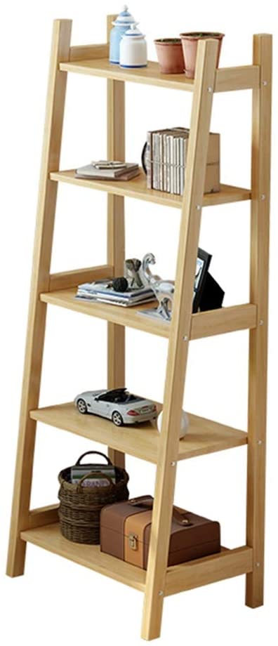 Amazon.com: ZhaoXH - Ladder Bookcase Floor-Standing Solid Wood .