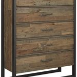 Amazon.com: Signature Design by Ashley Sommerford Dresser, Brown .