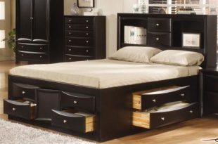 What are the benefits of wooden double beds with storage drawers .