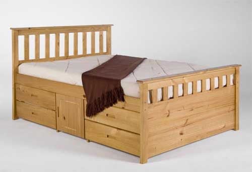 King size bed woodworking plans in sketchup | Double bed with .