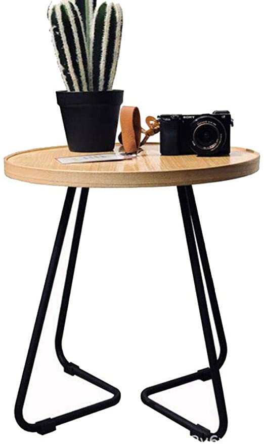 Amazon.com: ZNZSQ Round Folding Tea Table, Iron Balcony Table .