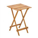 Bamboo Wood Folding Tray Table – Carafina Home Dec