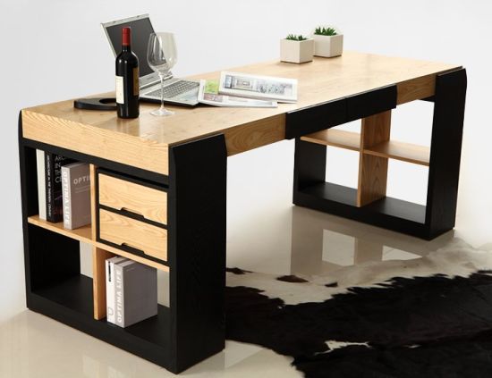 China Home Office Desk with Wooden Material (OWDK-1123) - China .