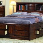 King size bed frame with drawers – great for space saving in 2020 .