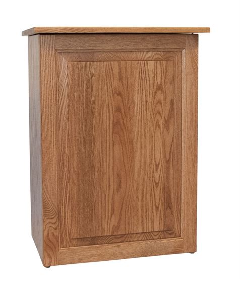 Wooden Laundry Hamper With Lid
