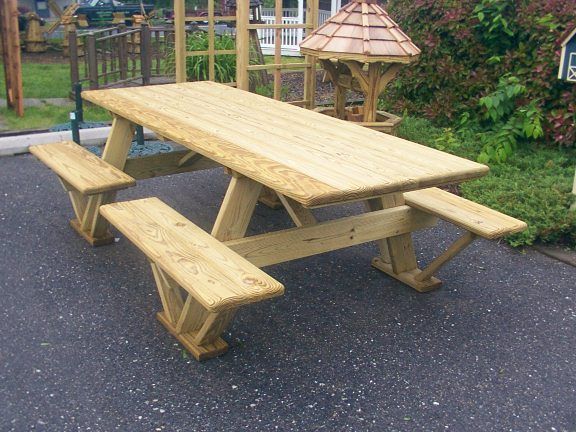 GFWP | Picnic Tables | Picnic table plans, Wooden picnic tables .