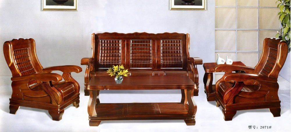 Best Wooden Sofa Set Designs - goodworksfurniture in 2020 | Wooden .