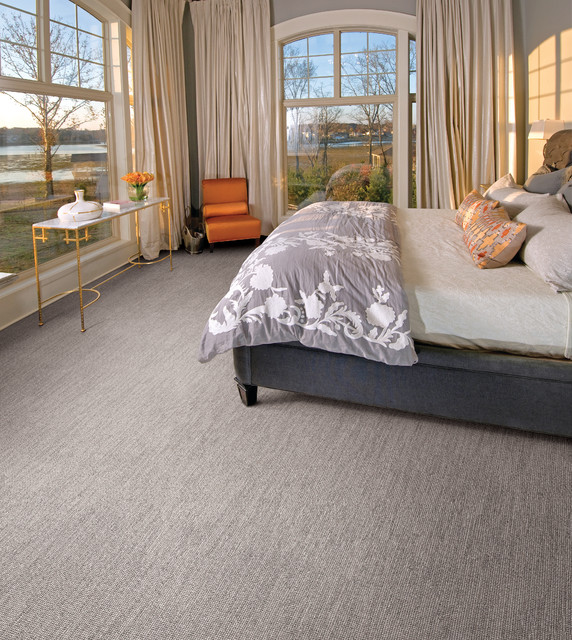 Masland "Montevallo" Wool Carpet - Traditional - Bedroom .