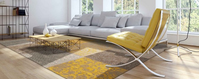 Yellow Rugs For Living Room