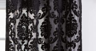 Sheer Damask Curtains