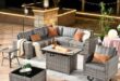 Outdoor Wicker Sofa Set