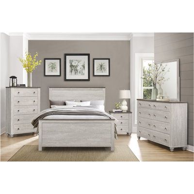 Elegant White Bedroom Furniture Set Fit for a Queen