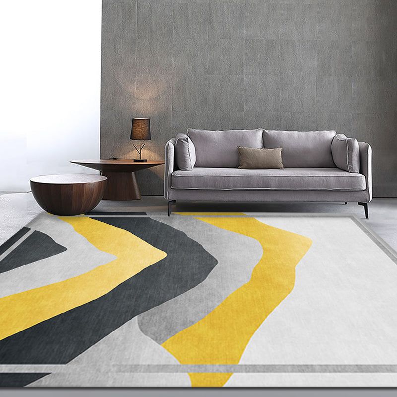 Brighten Up Your Living Room with Yellow Rugs