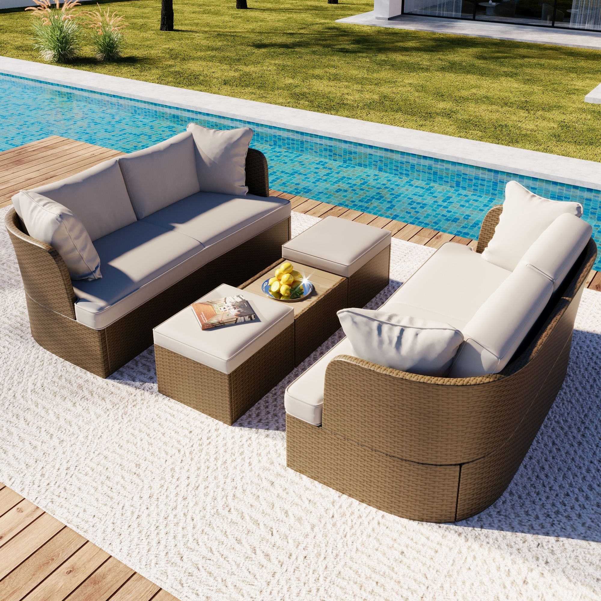 The Beauty of Outdoor Wicker Sofa Sets