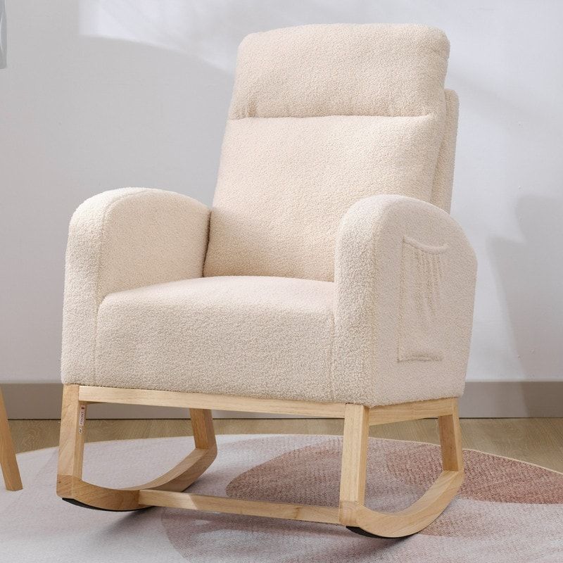 The Comfort of an Upholstered Rocking Chair for Nursery