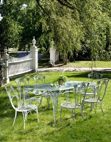 The Timeless Elegance of Wrought Iron Patio Furniture Sets