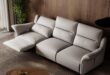 3 Seater Recliner Leather Sofa