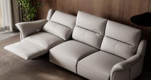 3 Seater Recliner Leather Sofa