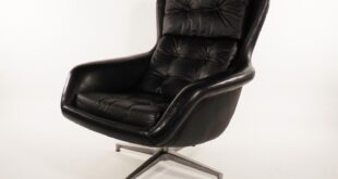 Mid Century Modern Swivel Lounge Chair