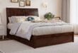 Sleigh Bed With Storage Drawers