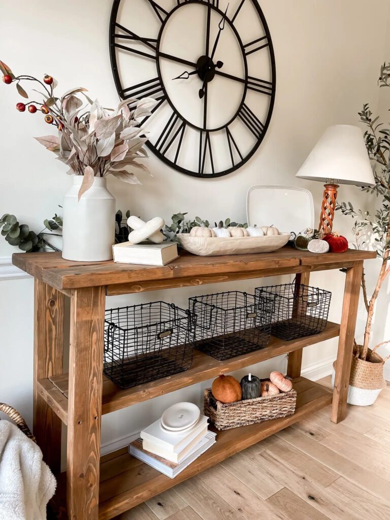 Small Kitchen Buffet Table