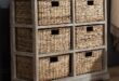 Wicker Storage Baskets For Shelves