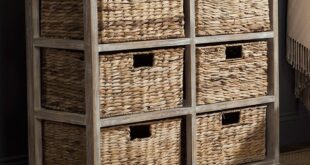 Wicker Storage Baskets For Shelves