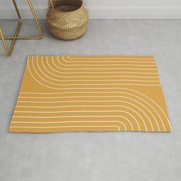 Brighten up Your Living Room with Yellow Rugs