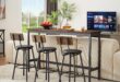 Bar Height Table And Chairs Set