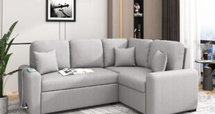 Grey Sectional Sleeper Sofa