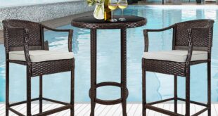 Patio Furniture Bistro Sets Bar Height